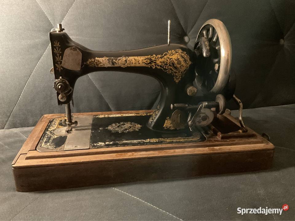 Antyczna maszyna do szycia Singer rarytas Kraków