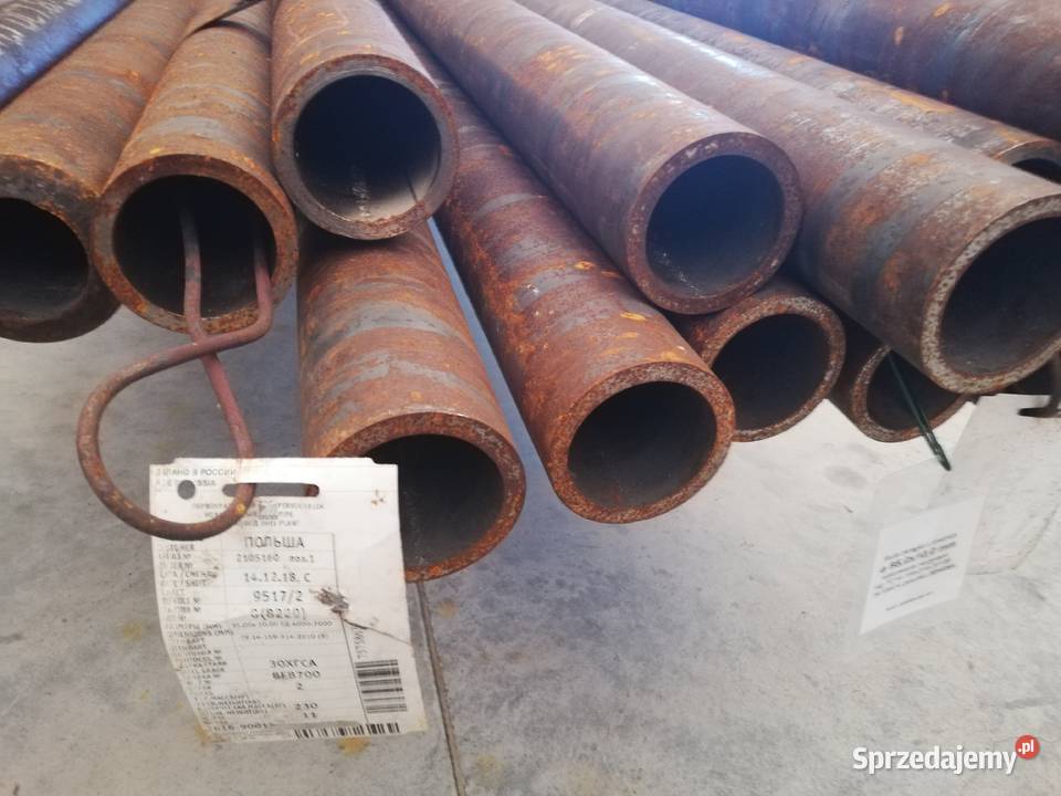 Rura stalowa 95 x 10 mm 30HGSA Sławoborze sprzedam