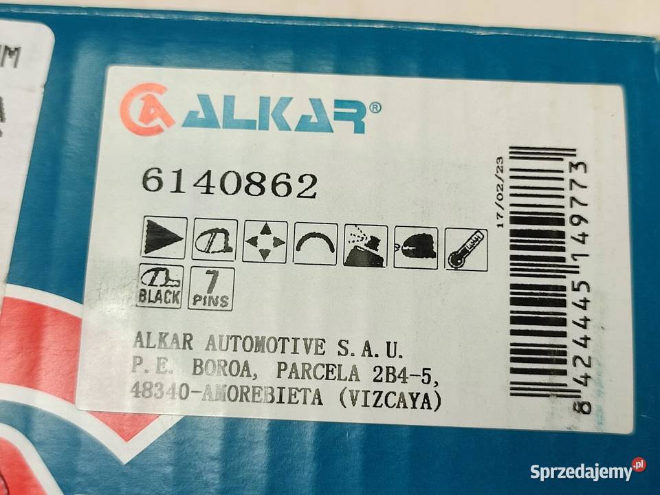 LUSTERKO PRAWE 7PIN CITROEN C3 II SC 20092016 osobowe lubelskie sprzedam