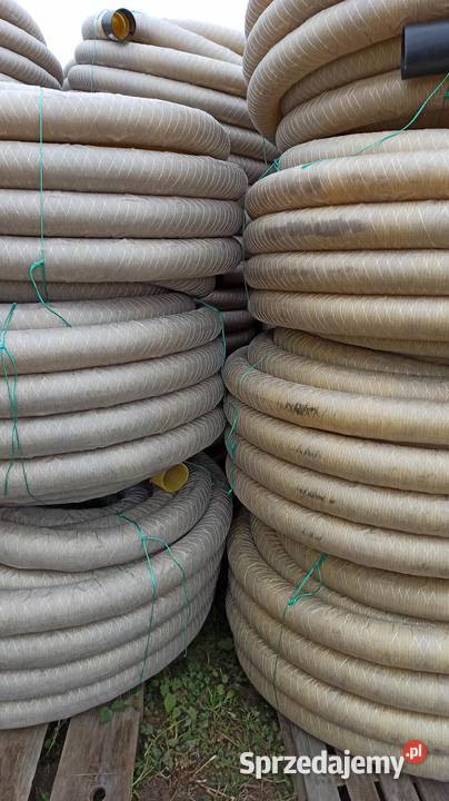 Rura drenarska fi 100 OTULINIE oplot DRENAŻ