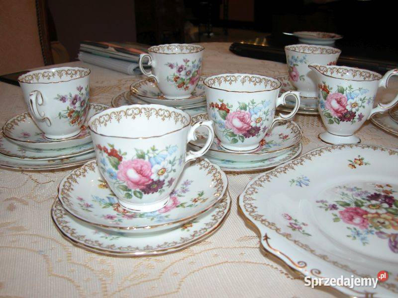 serwis fine bone china crown staffordshire Gorzów Wielkopolski