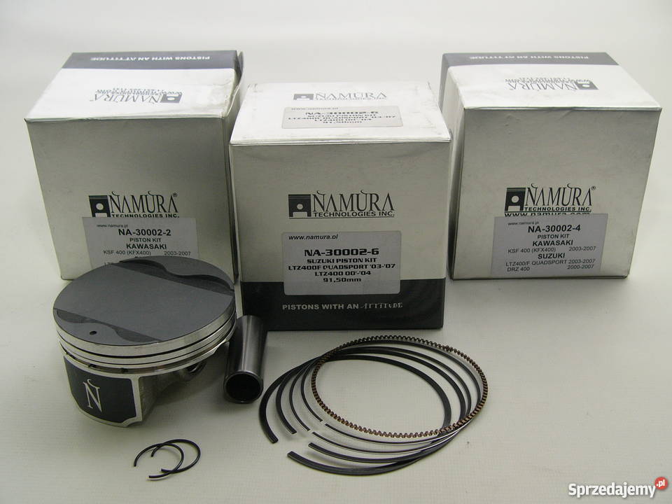 TŁOK komplet tłokowy NAMURA 9150 mm DVX 400 DRZ Zabrze