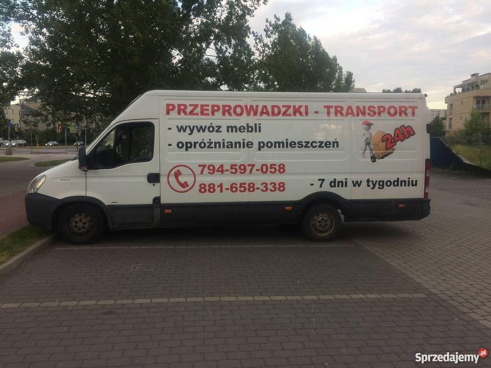 Przeprowadzki transport bagazowka Tanio mazowieckie Warszawa