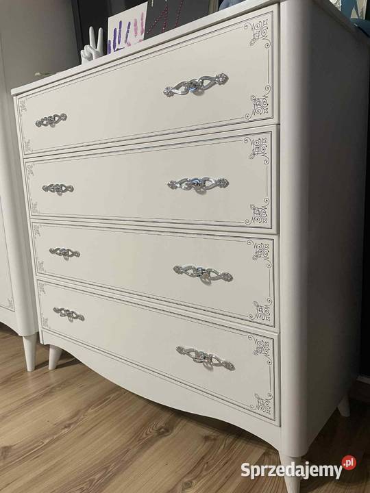Meble młodzieżowe łóżko szafa komoda Agata śląskie Lubliniec