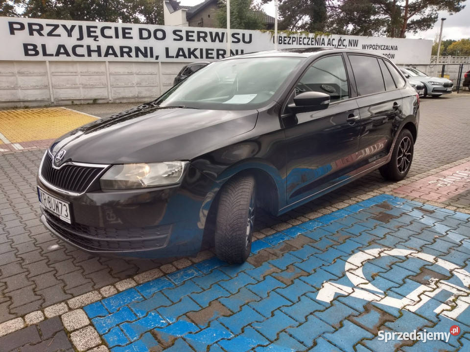koda RAPID Sportback 14 TDI 90 active bluetooth lakier metallic Tychy