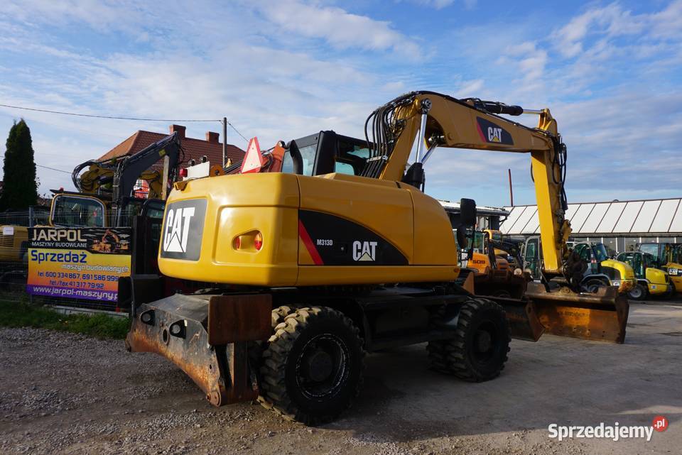 Koparka kołowa CAT M 313 D 2014 Jeziorko