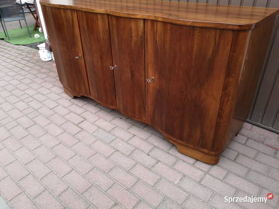 Bufet Komoda ARTDECO RTV Orzech Solidna 180 Meble Swarzędz