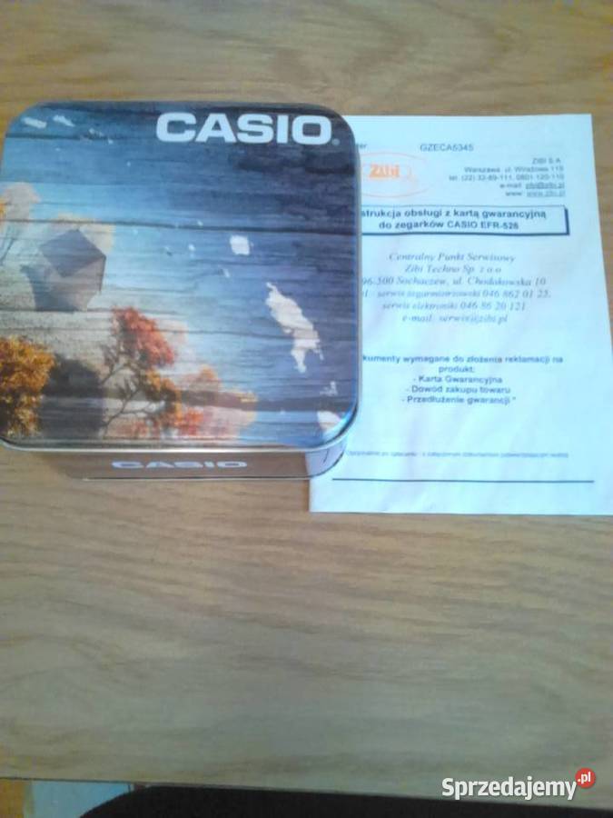 Zegarek męski Casio Częstochowa sprzedam