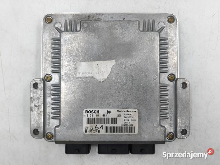 Sterownik Silnika Peugeot 307 20 HDI DW10TD osobowe mazowieckie Wyszków