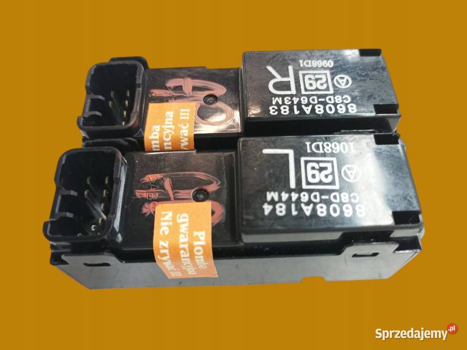 PRZEŁĄCZNIK SZYB TYŁ LEWY PRAWY KPL 8608A184