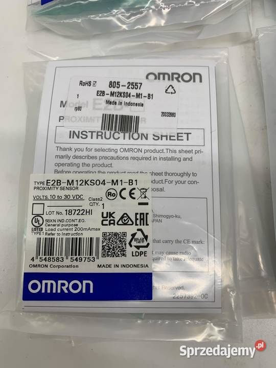 Omron E2BM12KS04M1B1 Inductive sensor Warszawa sprzedam