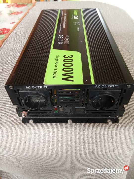 Przetwornica Green Cell 24V230V 30006000W lubelskie Dołhobyczów
