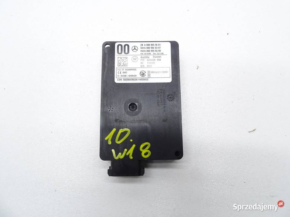 CZUJNIK RADAR DISTRONIC PRĘDKOŚCI A0009055601 Układ elektryczny, zapłon