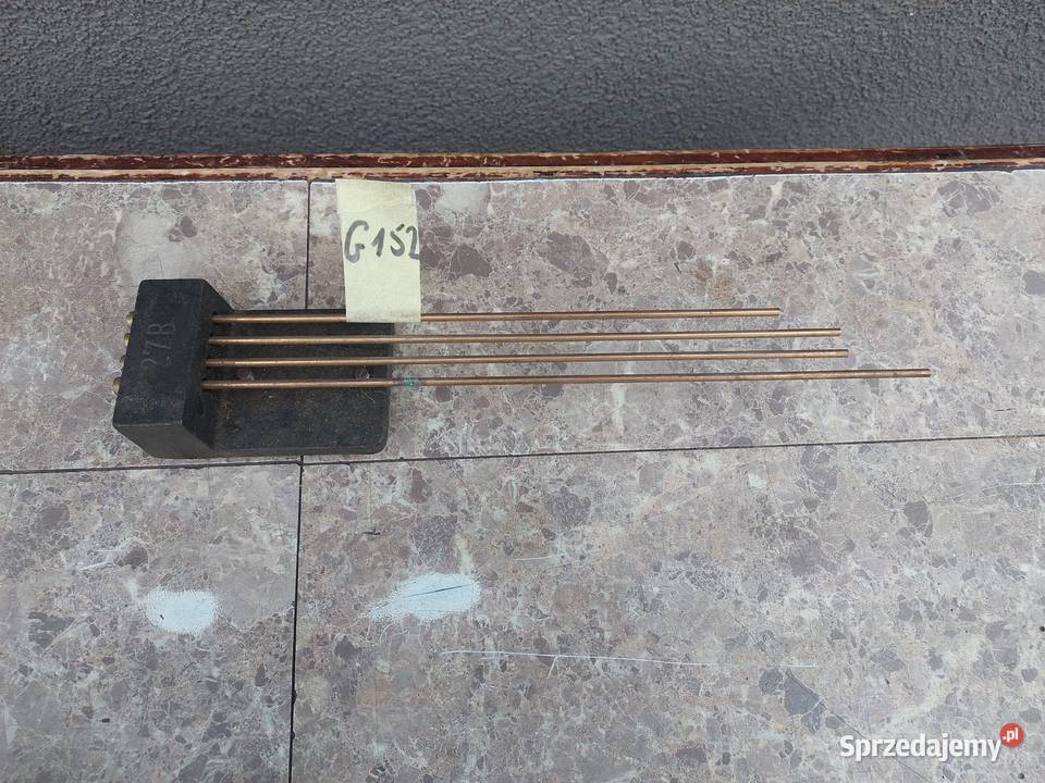 G152 Gong starego zegara bufetowego kominkowego pomorskie Tczew