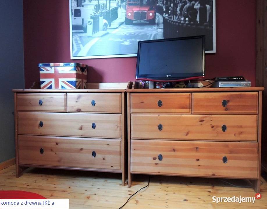 Komoda IKEA szafkidrewnokomoda HEMNES 60cm mazowieckie Warszawa