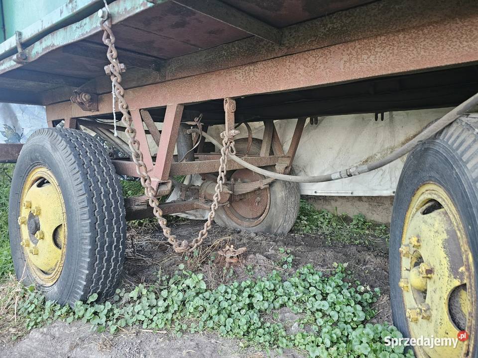 Przyczepa 45t wywrotka mazowieckie Lipsko sprzedam