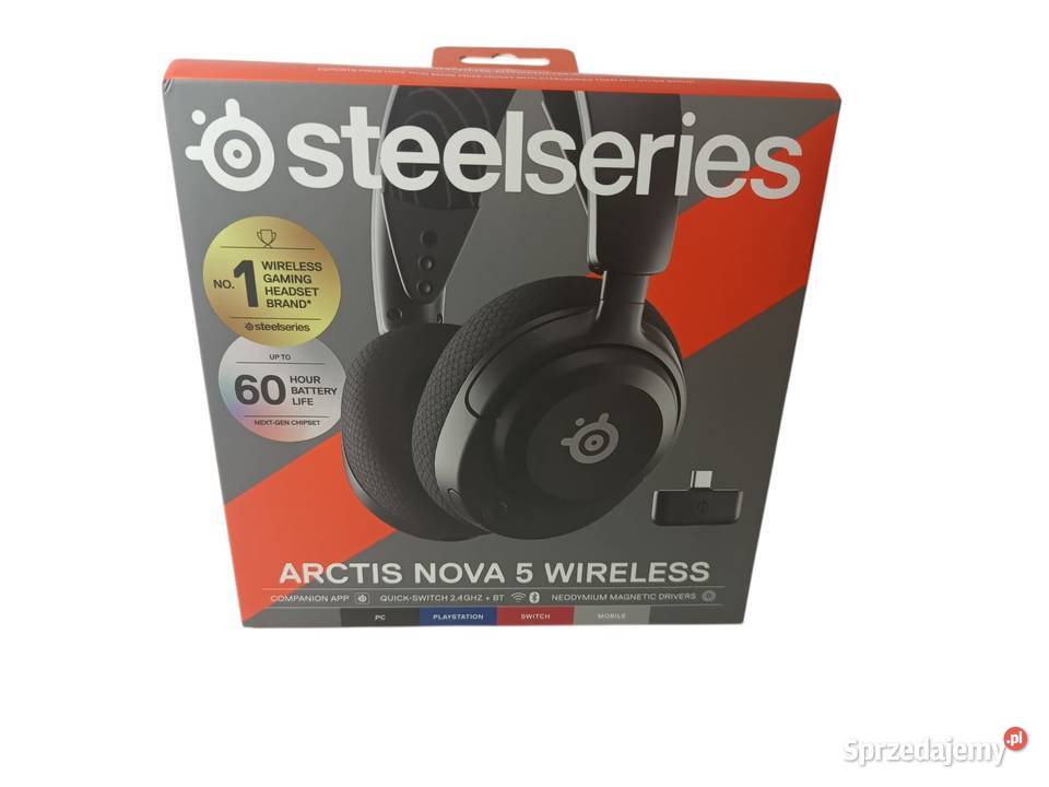 Słuchawki SteelSeries Arctis Nova 5 Wireless Katowice