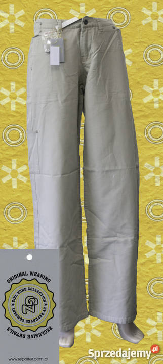 SPRZEDAM ODZIEŻ REPORTER niebieski Spodnie