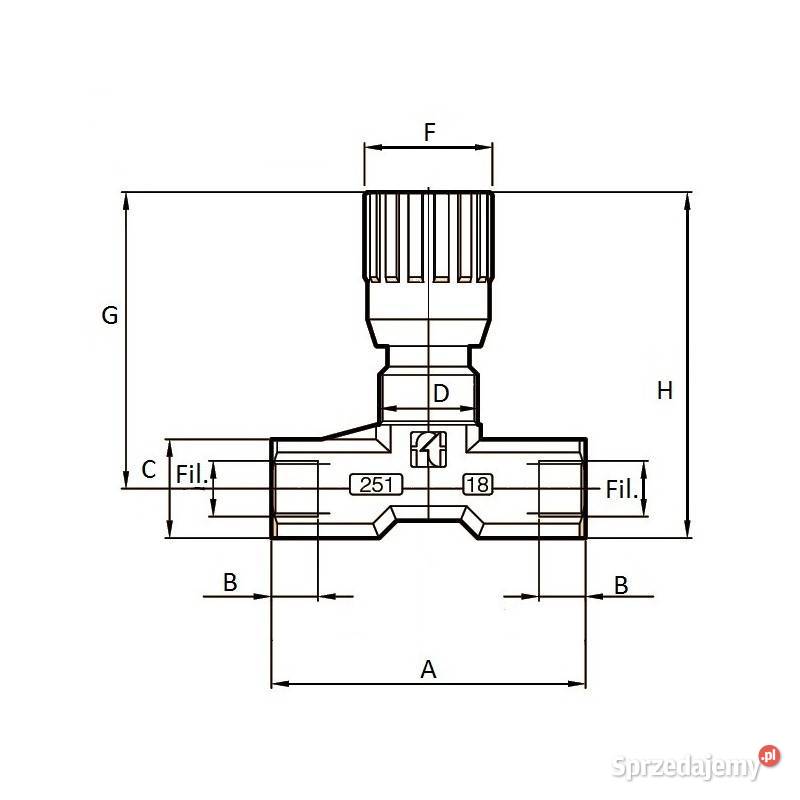 Zawór przepływowy 14 04185 Kamionna sprzedam