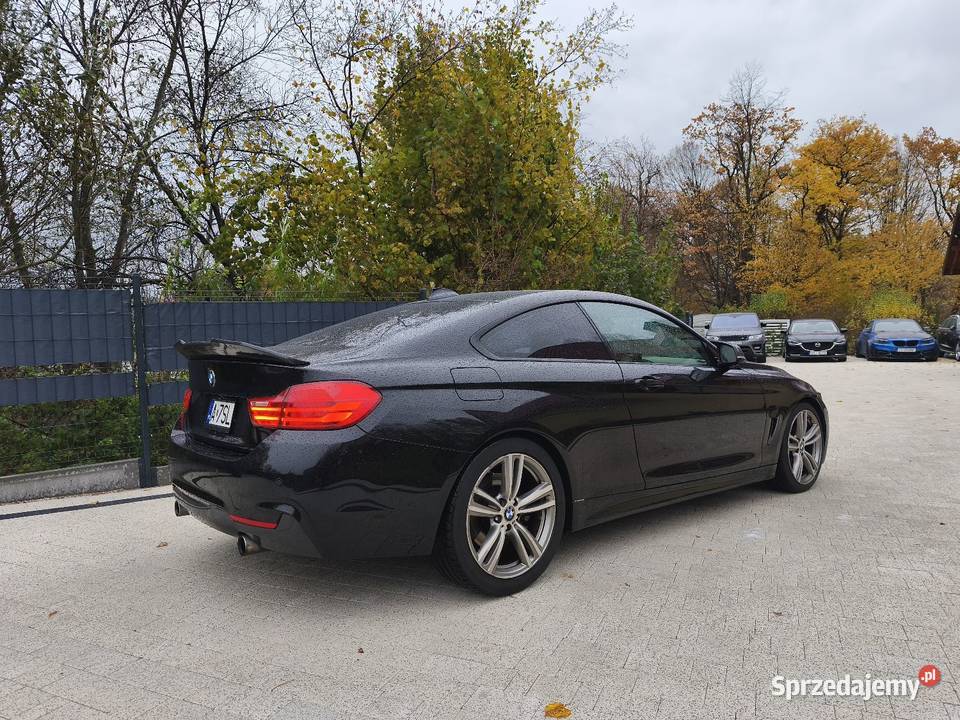 BMW seria 4 F32 435i coupe RWD 460 koni mpakiet asystent pasa ruchu Radziechowy