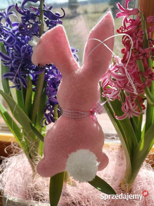 Zajączki króliczki kicaki maskotka zawieszki