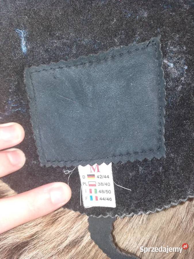 Damski Naturalny kożuszek na szczupłą osobę