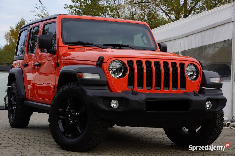 Jeep Wrangler 36 Benzyna 286 4x4 Reduktor Klima VAT marża