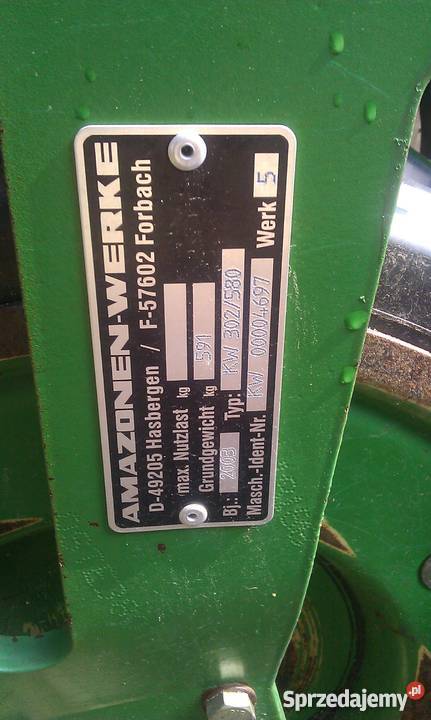 Agregat uprawowo siewny Amazone 303AD303 SUPER Spytkowice