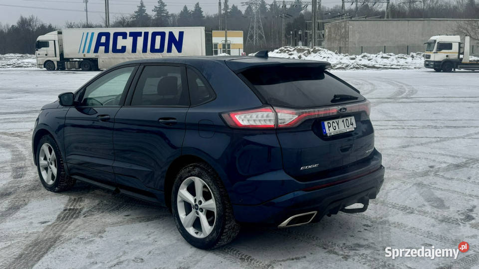 Ford EDGE Sport 20tdci 210 wersja Webasto elektrycznie ustawiane fotele Gdańsk