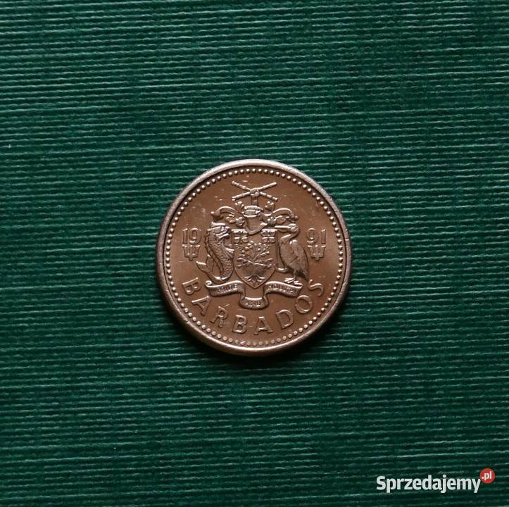 BARBADOS 1 cent 1991r Gliwice sprzedam