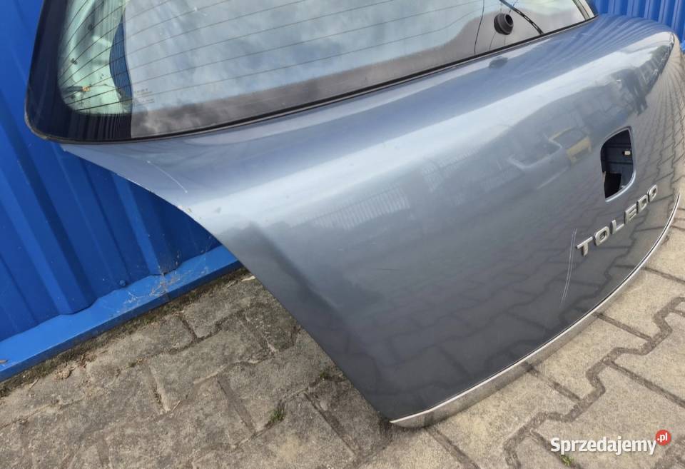 GOŁA KLAPA BAGAŻNIKA Z SZYBĄ SEAT TOLEDO III 3 świętokrzyskie Działoszyce sprzedam