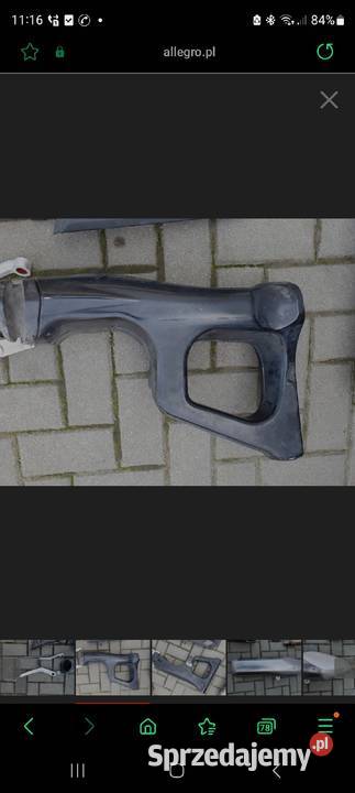 BMW K 1600 tłumik kolektor stopka wydech stelaż Nowy Tomyśl