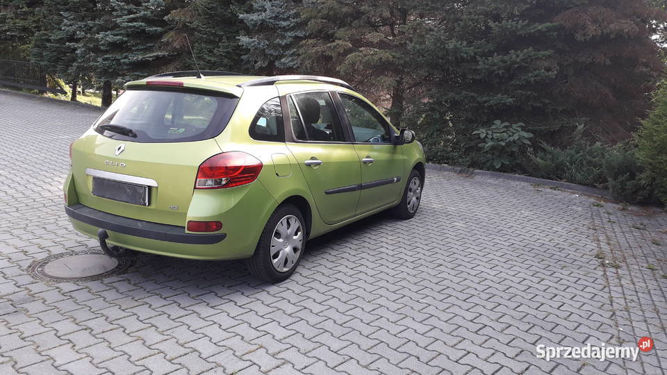 Krajowe RENAULT Clio III Kombi2011r 15 DCI 88 ASR (kontrola trakcji) Nowy Sącz