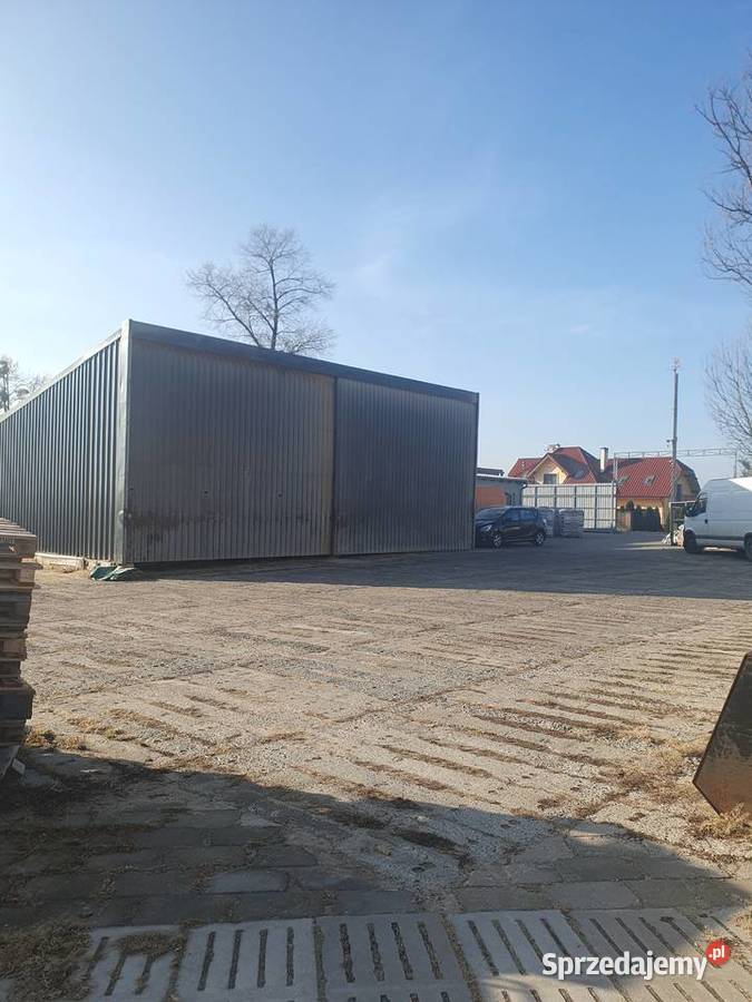 produkcja pelletu Działka z pełną infrastrukturą Sugajno