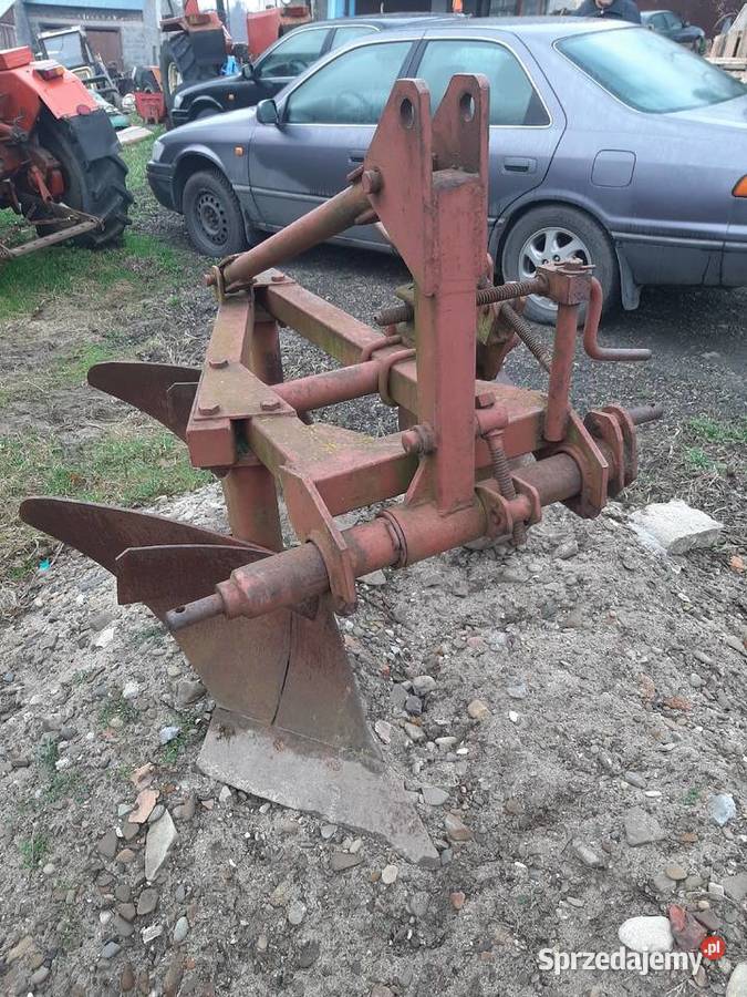 Pług 2 skibowy zdrowy nieuszkodzony Dębica