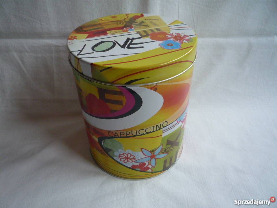 Duża puszka metalowa Design LOVE Unikat Nowa zachodniopomorskie Szczecin