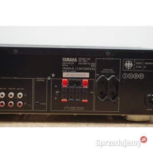 Yamaha RX460 RDS klasyczny japoński amplituner