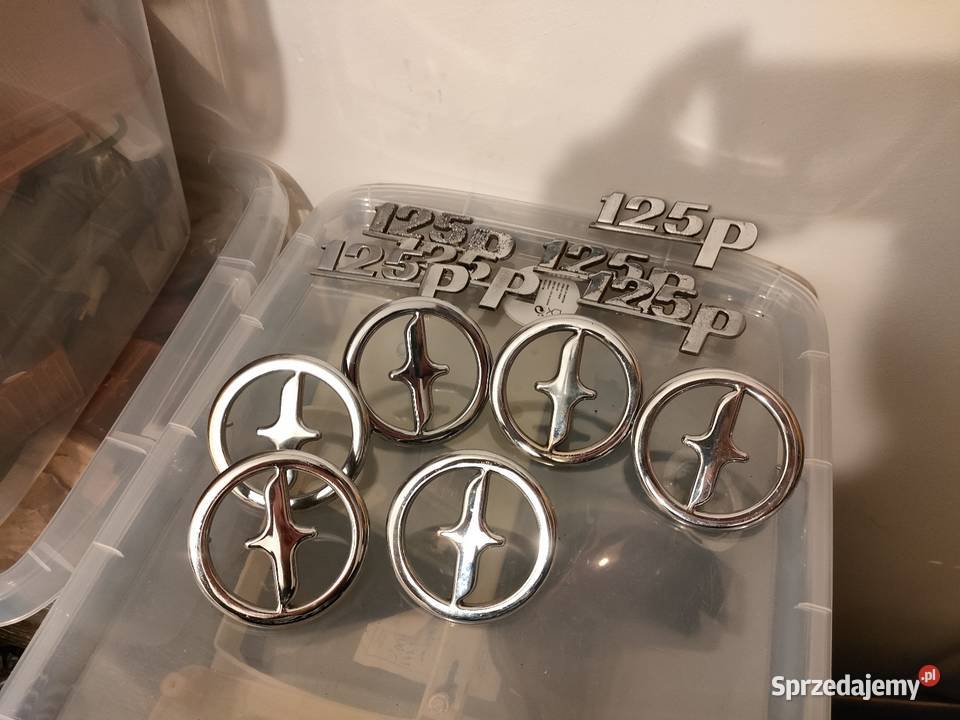 Emblemat fso okrągły polonez borewicz fiat 125p Piaseczno