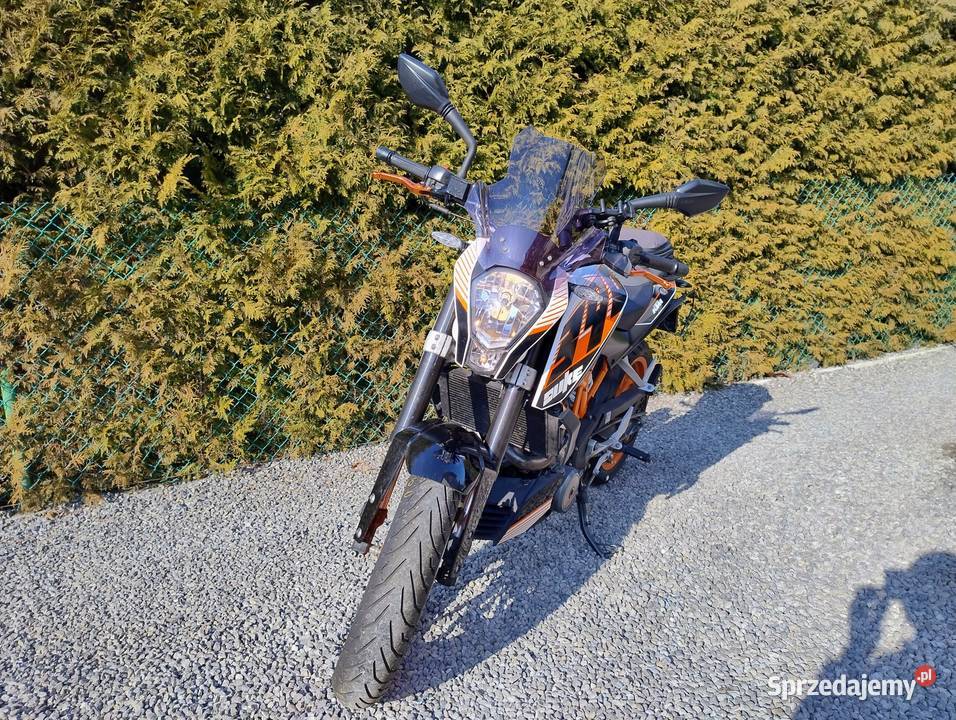 KTM DUKE 390 28000km KTM podkarpackie Rudnik nad Sanem