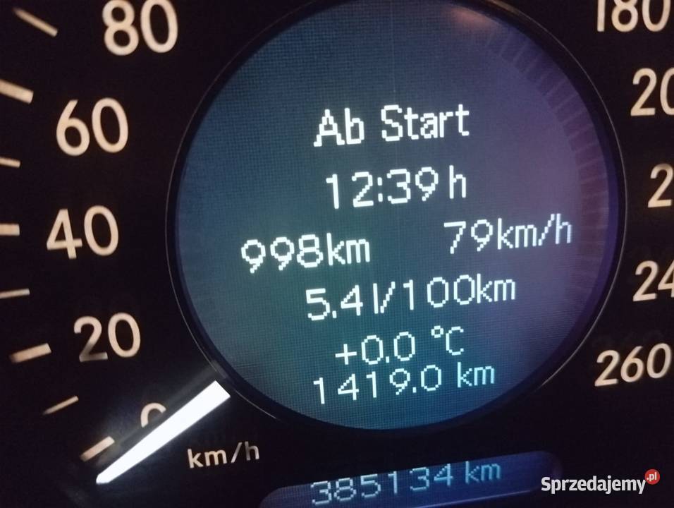 Mercedes W211 Biały 27 do jazdy Krynica-Zdrój