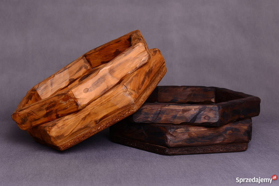 Drewniana misa rekwizyt do noworodkowych sesji Milicz sprzedam