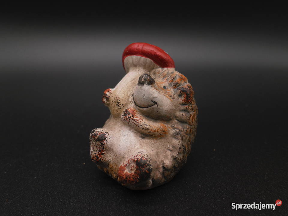Figurka ceramiczny jeżyk