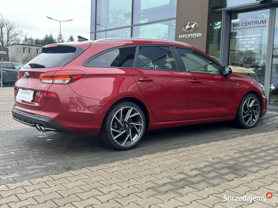Hyundai i30 15TGDI 48V 160 7DCT N Lline Comfort czujnik parkowania łódzkie Piotrków Trybunalski sprzedam