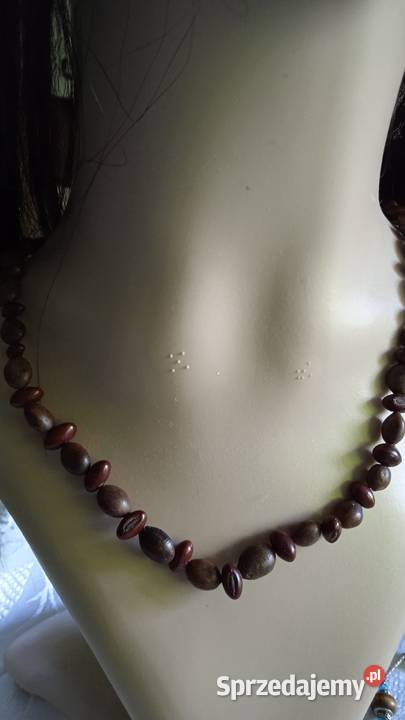 NASZYJNIK Z NATURALNYCH NASION EGZOTYCZNYCH Piła