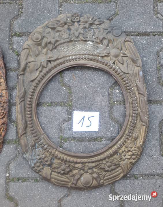 A005 Przetłoczka tarczy ozdoba starego zegara Tczew
