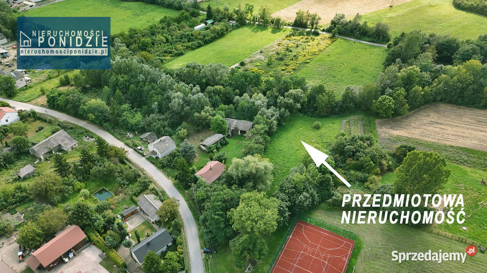 Działka budowlana strumykiem Zborów SolecZdrój Solec-Zdrój