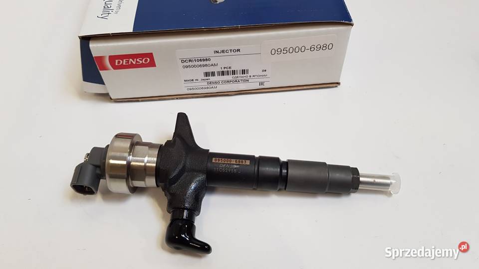 Nowy wtryskiwacz paliwa CR DENSO 0950006980 Siedlce