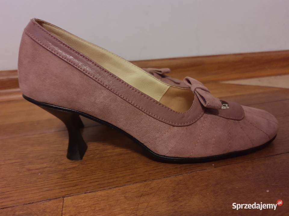 Pantofle antyczny róż Warszawa