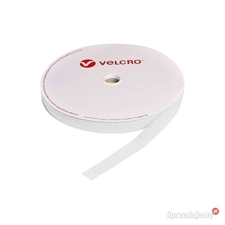 Taśma Rzep Velcro Biała 25Mm Haczyk mazowieckie