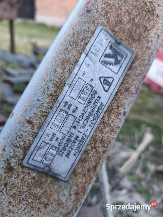 Siewnik Poznaniak 27m sprawny na docisku Agregaty